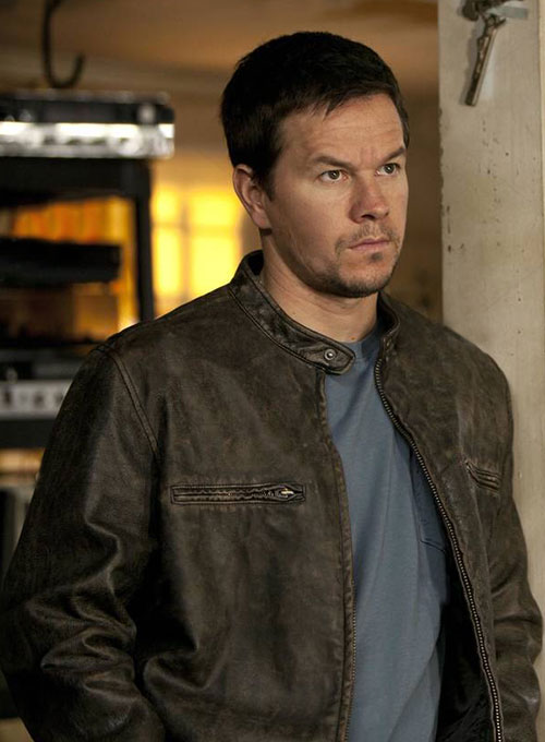 (image for) Mark Wahlberg Contraband Leather Jacket