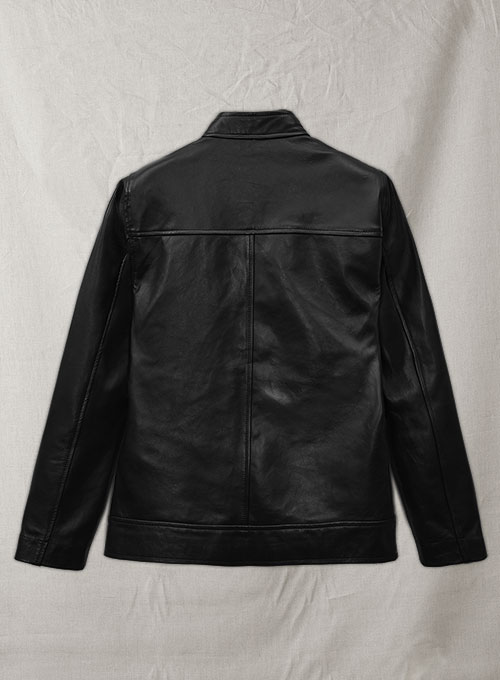 (image for) Michael Fassbender Leather Jacket