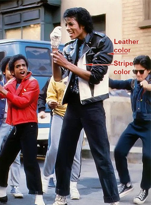 (image for) Michael Jackson Leather Jacket #2