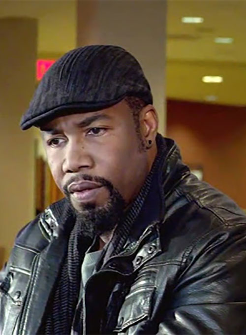 (image for) Michael Jai White Chain of Command Leather Jacket - Click Image to Close