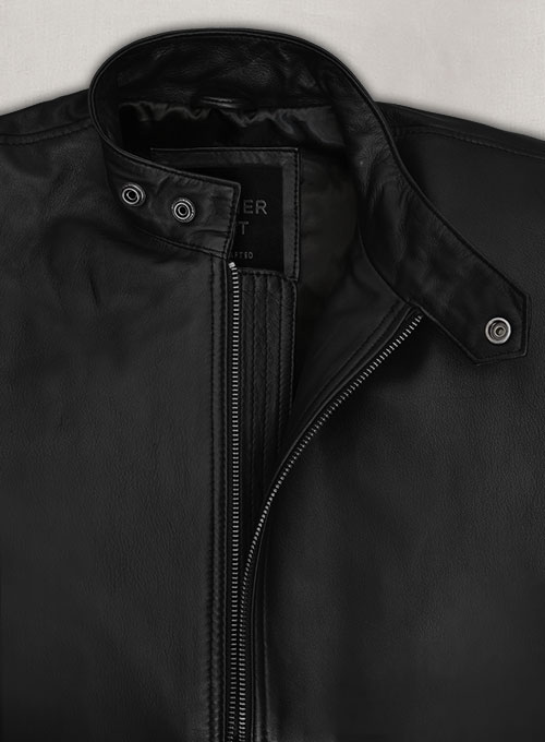 (image for) Michael Fassbender Leather Jacket #2