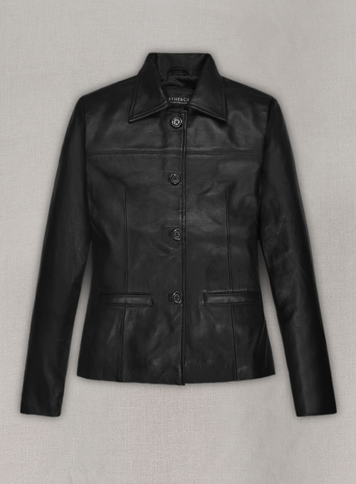 (image for) Milla Jovovich Leather Jacket