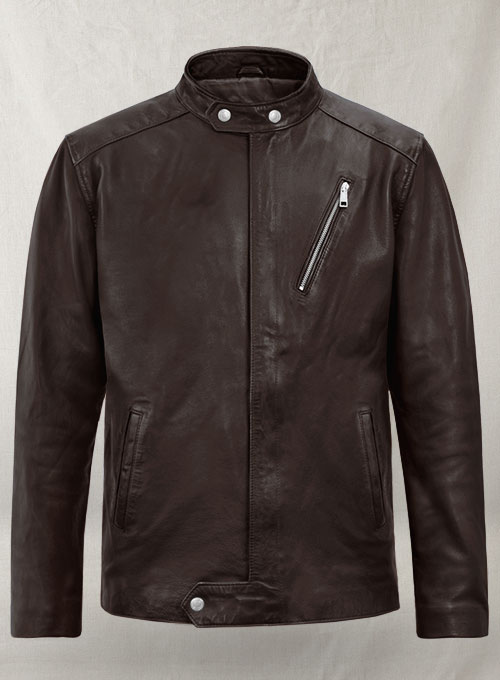 (image for) Motorad Brown Biker Leather Jacket