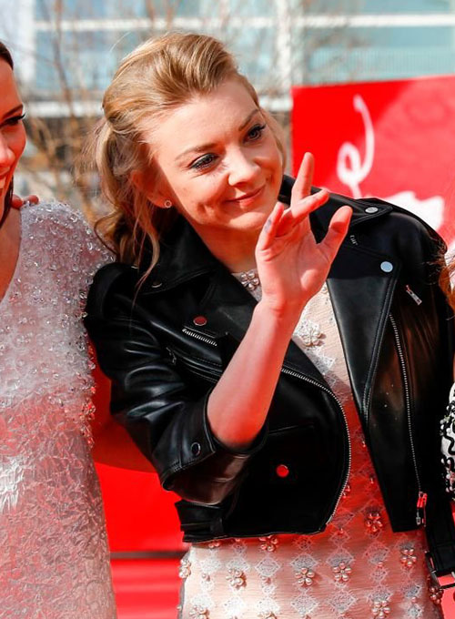 (image for) Natalie Dormer Leather Jacket