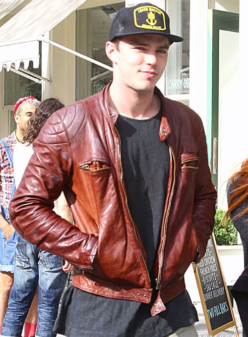 Nicholas Hoult Mad Max Fury Road Leather Jacket Leathercult