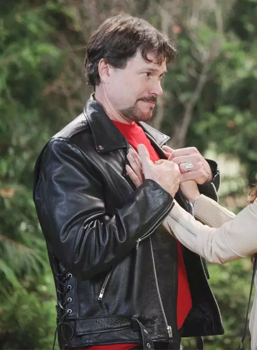 (image for) Peter Reckell Days of Our Lives Leather Jacket