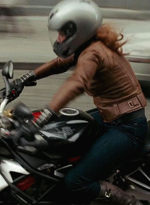 (image for) Rachel Nichols G I Joe The Rise of Cobra Leather Jacket - Click Image to Close