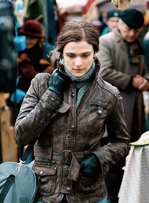 (image for) Rachel Weisz The Whistleblower Leather Jacket