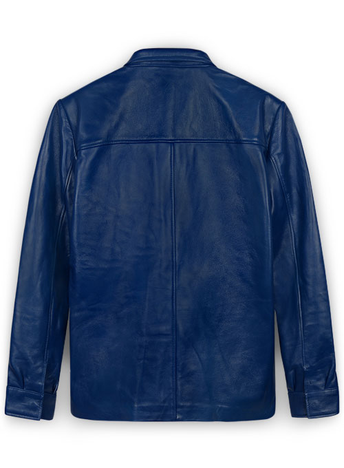 (image for) Rich Blue Elvis Presley Speedway Leather Jacket