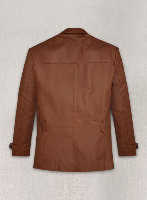 (image for) Robert Downey Jr Leather Blazer #2