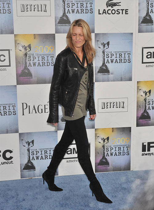 (image for) Robin Wright Leather Jacket #2