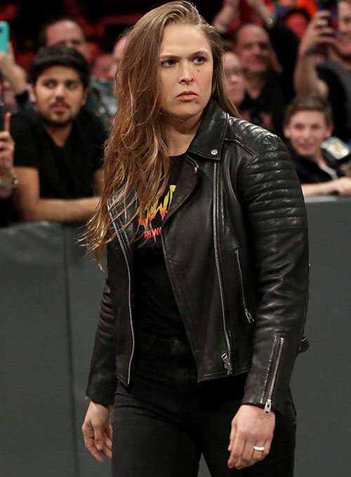 (image for) Ronda Rousey Leather Jacket