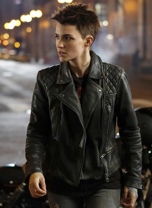 (image for) Ruby Rose Batwoman Leather Jacket