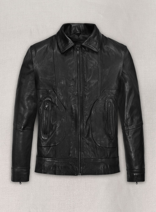 (image for) Sam Worthington Leather Jacket #1 - Click Image to Close