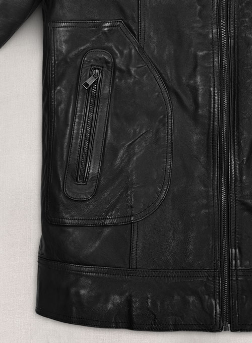 (image for) Sam Worthington Leather Jacket #1 - Click Image to Close