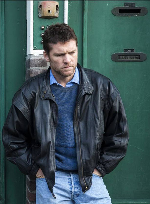 (image for) Sam Worthington Leather Jacket