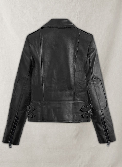 (image for) Scarlett Johansson Black Widow Leather Jacket