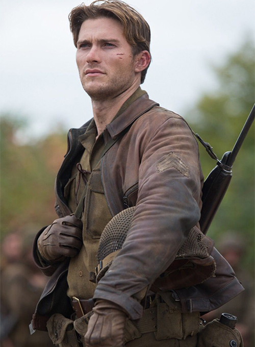 (image for) Scott Eastwood Fury Leather Jacket