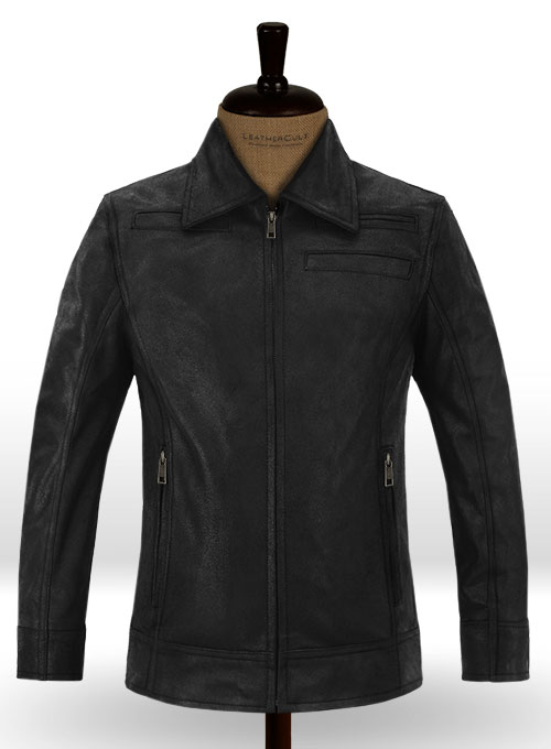 (image for) Shiny Cocktail Black Joseph Gordon Looper Leather Jacket