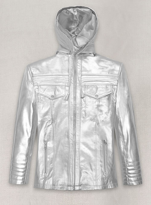 (image for) Silver Leather Jacket #109