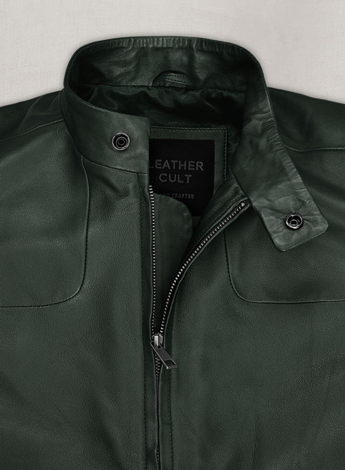 (image for) Soft Deep Olive Tom Cruise Fallout Leather Jacket