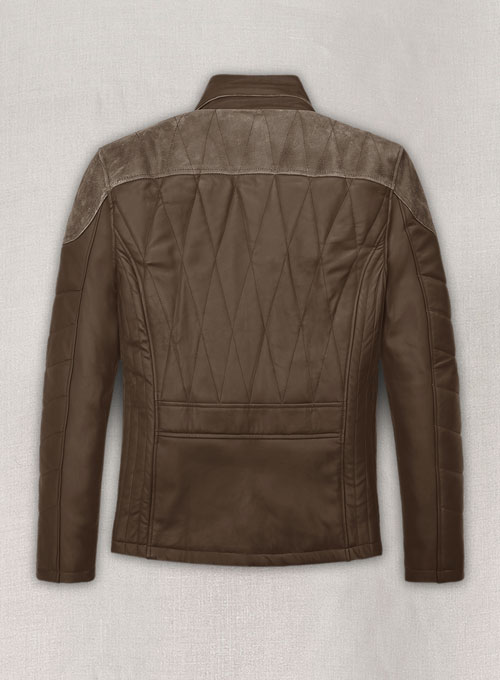 (image for) Soft Scottish Brown Leather Jacket #635 - Click Image to Close