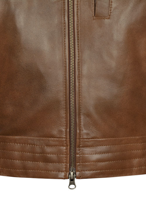 (image for) Spanish Brown Leather Vest # 325