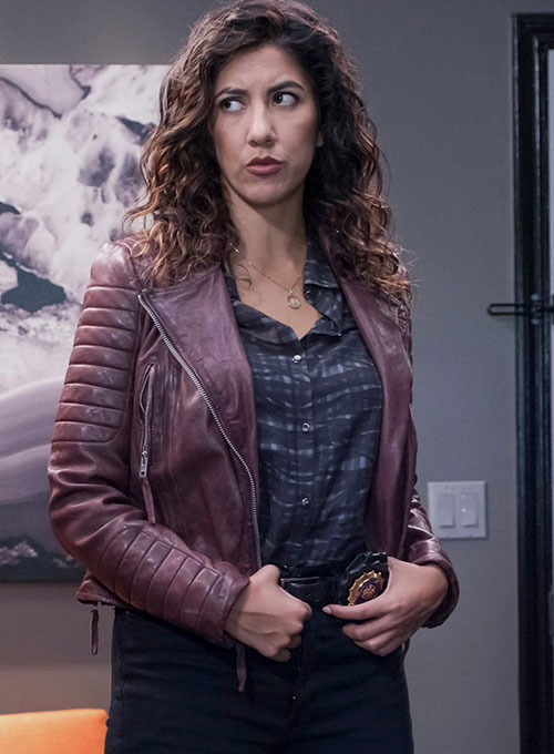 (image for) Stephanie Beatriz Brooklyn Nine-Nine Leather Jacket