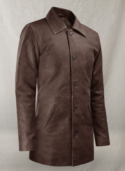 (image for) Supernatural Dean Winchester Leather Trench Coat