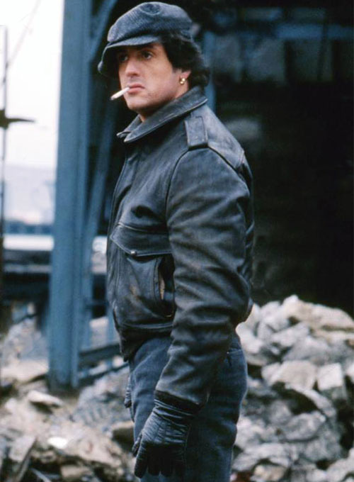 (image for) Sylvester Stallone Paradise Alley Leather Jacket