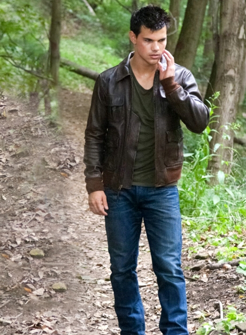 (image for) Taylor Lautner Abduction Leather Jacket