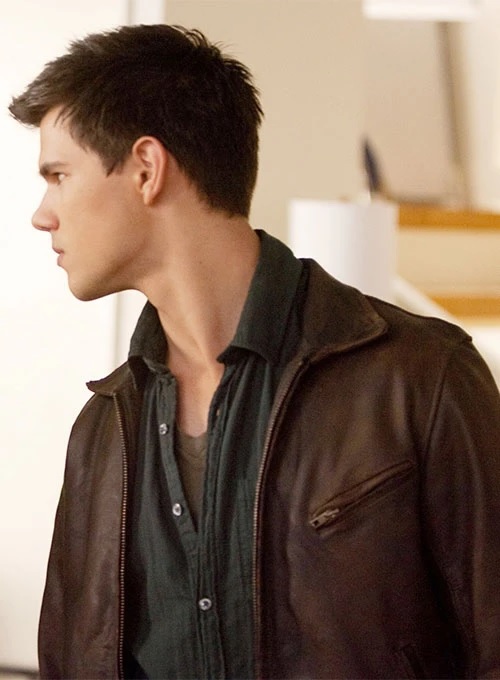 (image for) Taylor Lautner The Twilight Saga Leather Jacket