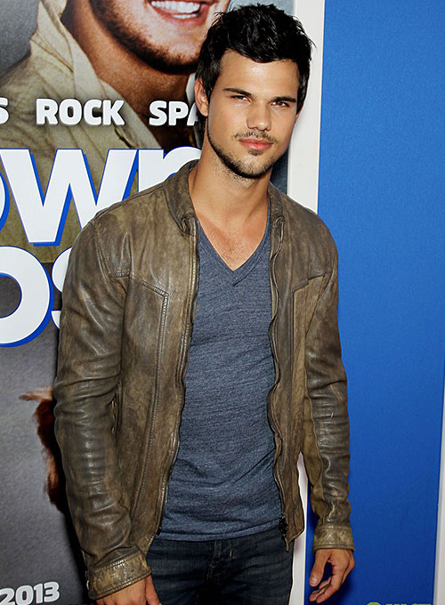 (image for) Taylor Lautner Leather Jacket