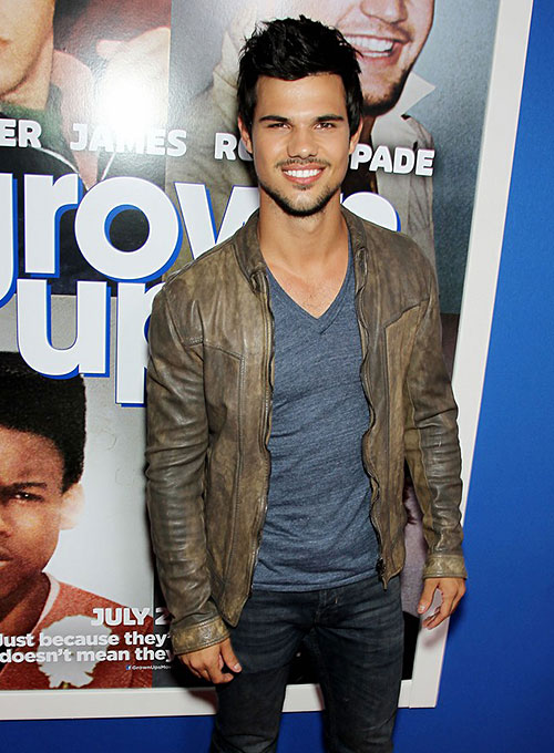 (image for) Taylor Lautner Leather Jacket