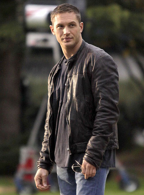 (image for) Tom Hardy This Means War Leather Jacket