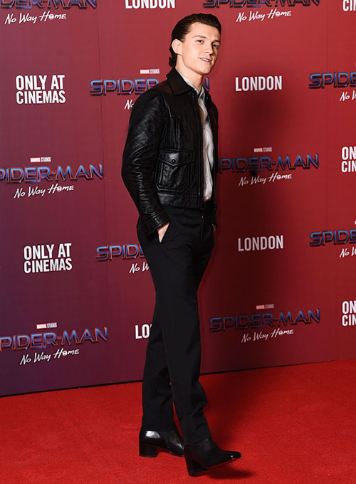 (image for) Tom Holland Leather Jacket #2