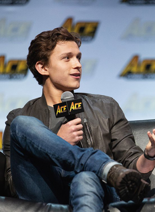 (image for) Tom Holland Leather Jacket