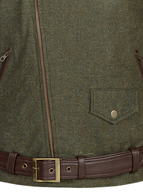 (image for) Tweed Leather Combo Jacket # 666 - Click Image to Close