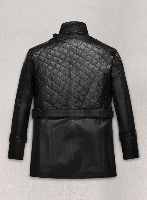 (image for) Victoria Beckham Leather Trench Coat