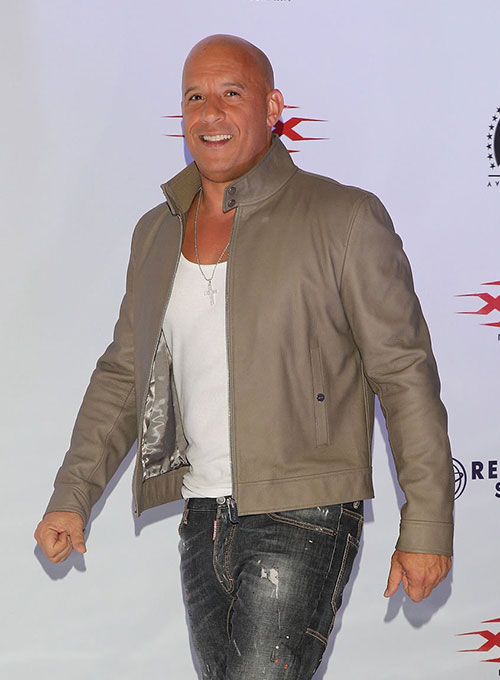 (image for) Vin Diesel Leather Jacket #1