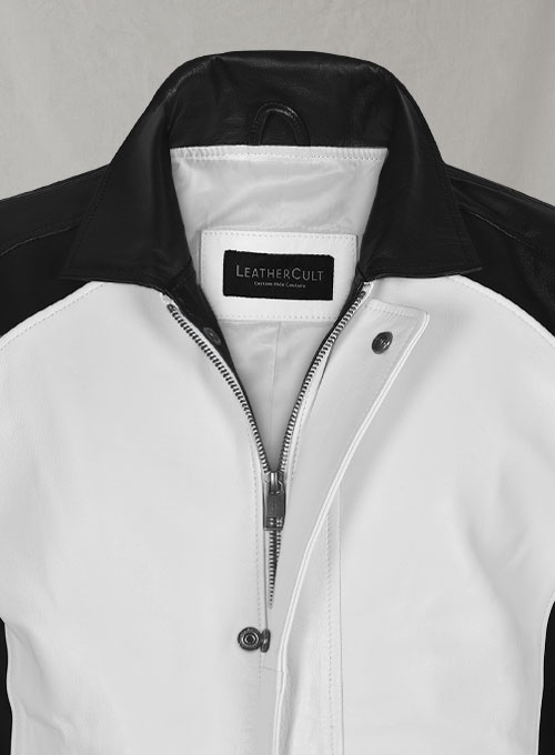 (image for) White inFamous Cole MacGrath Leather Jacket