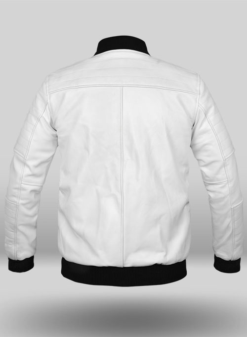 (image for) White Leather Jacket # 642