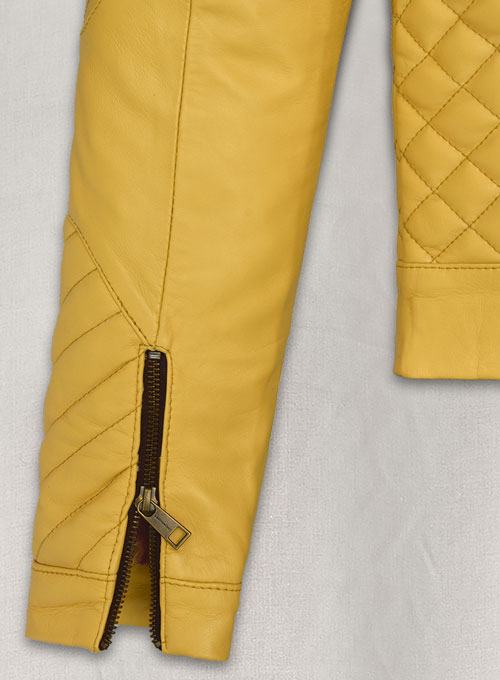 (image for) Yellow Leather Jacket # 242