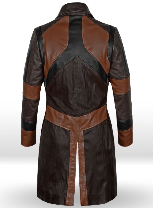 Zoe Saldana Guardians of the Galaxy Vol 2 Leather Coat : LeatherCult ...