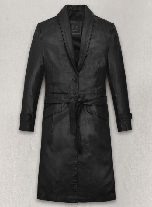 (image for) Beltaire Leather Long Coat