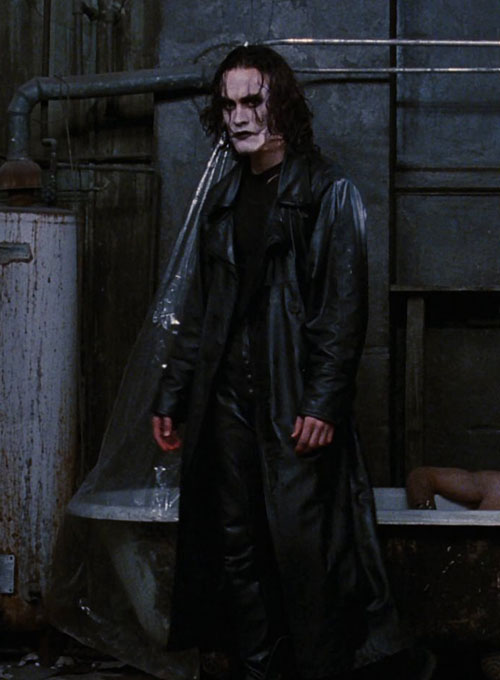 (image for) Brandon Lee The Crow Leather Coat