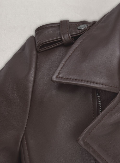 (image for) Brown Jennifer Aniston Leather Jacket