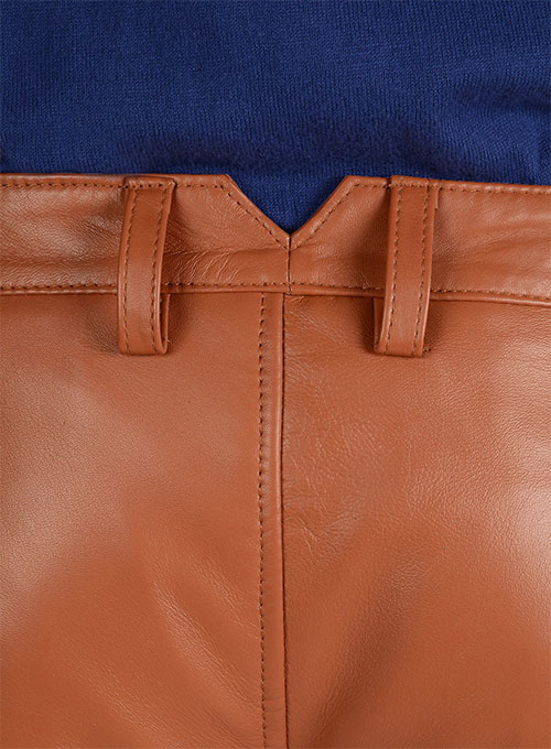 (image for) Terrain Brown Drifter Leather Cargo Pants