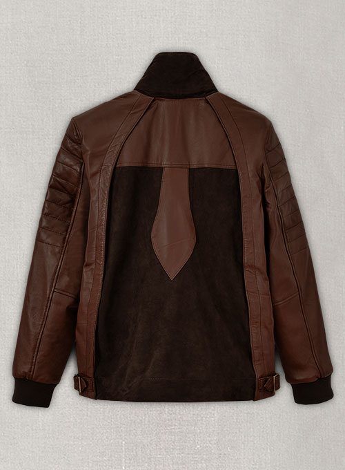 (image for) Daniel Radcliff Horns Leather Jacket