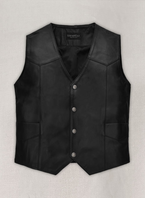 (image for) Dwayne Johnson The Fate Of The Furious Leather Vest - Click Image to Close